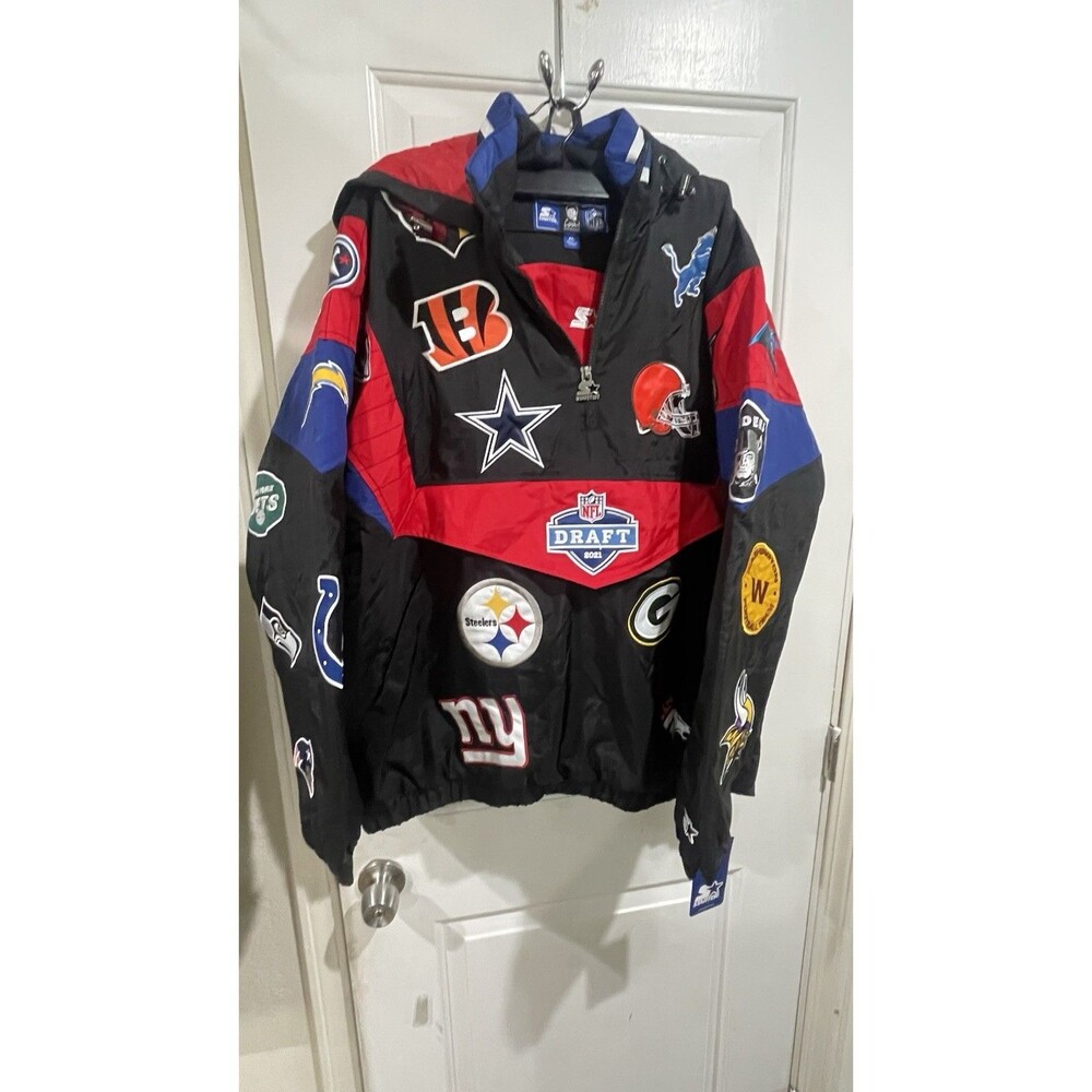 Kid Cudi x NFL 2021 Draft Starter Jacket Size XL